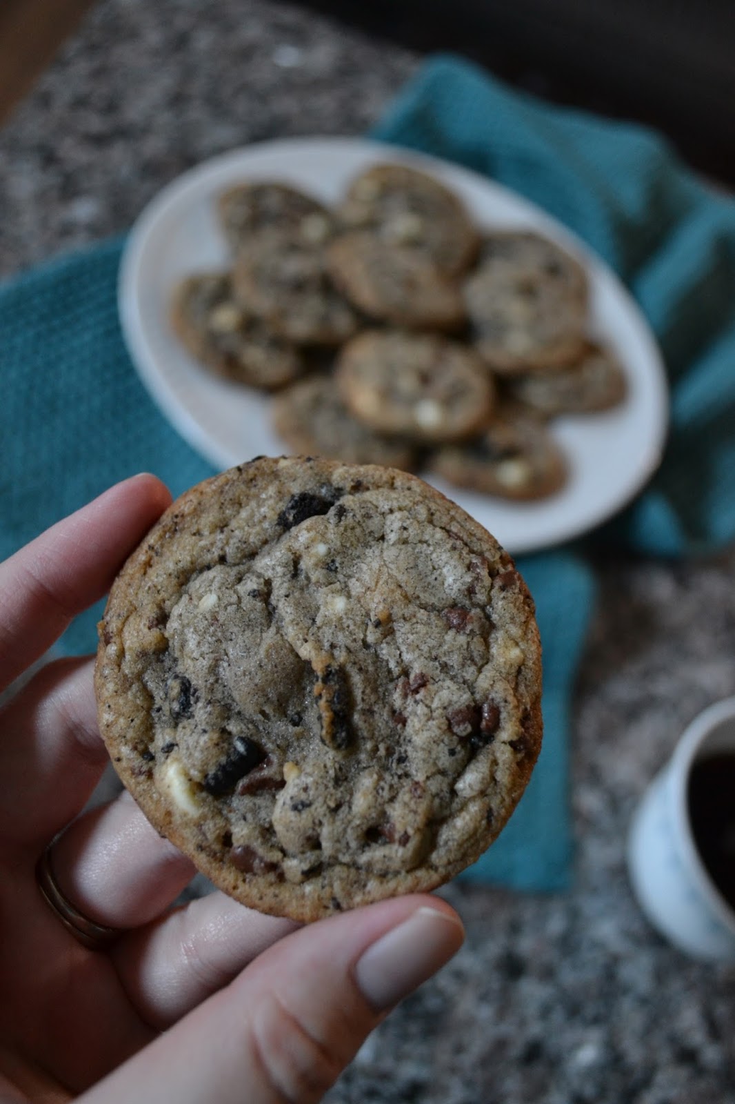 Home Made Austin Rainy Day Baking Chocolate & Cream Cookies