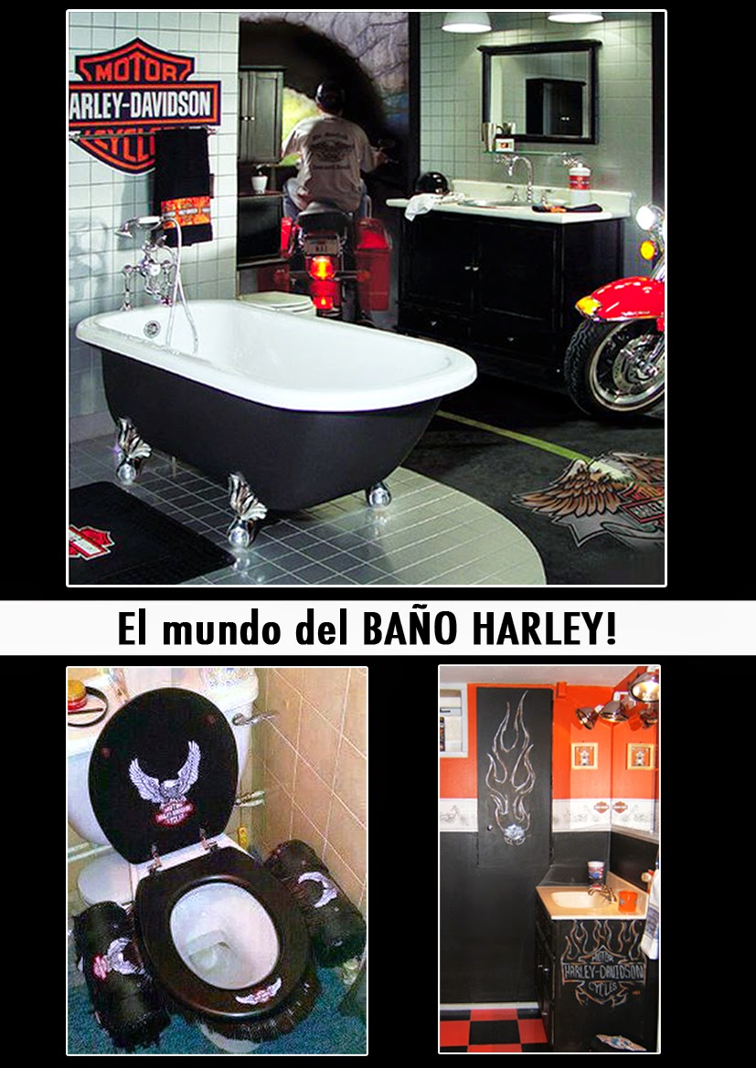 BADEBANYO: El mundo del #BAÑO HARLEY