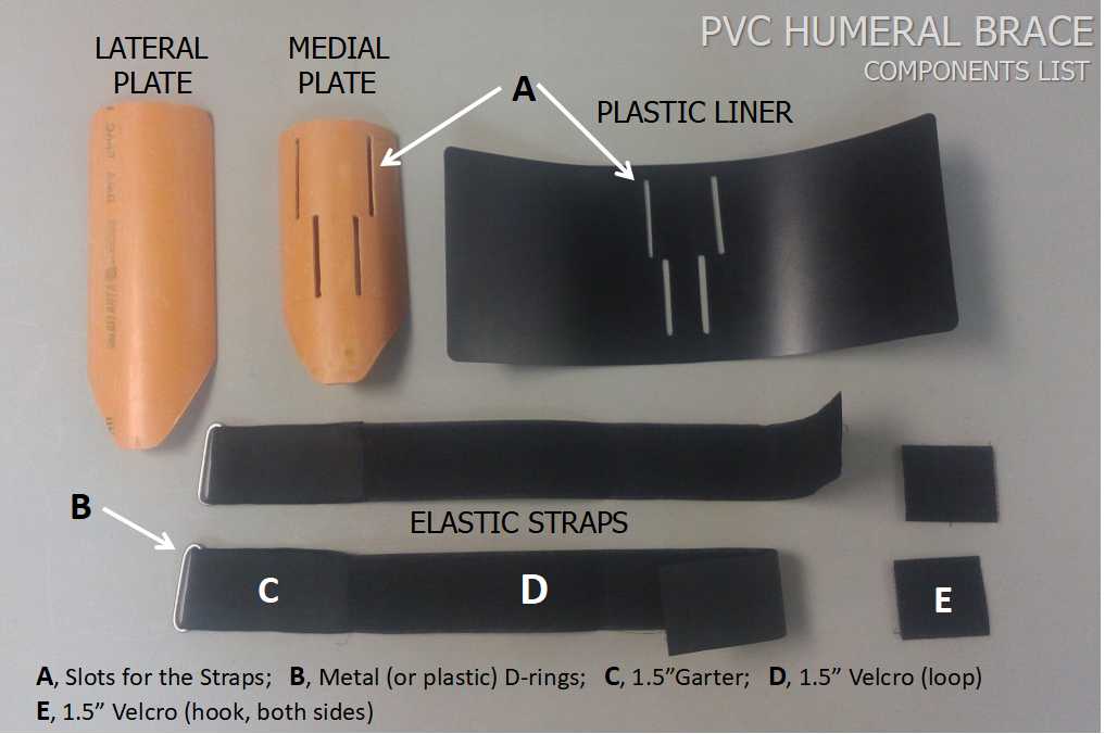 . MAKING HUMERAL FRACTURE BRACES USING PVC PIPES