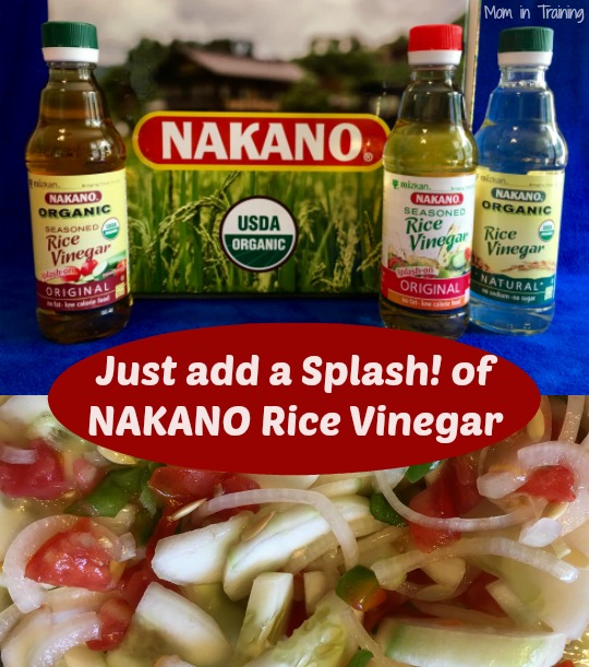 Stacy Tilton Reviews Just add a Splash! of NAKANO Rice Vinegar