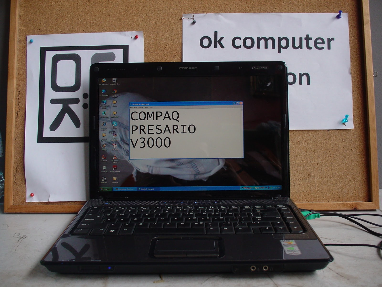 OK COMPUTER SOLUTION: Repair Motherboard Compaq Presario V3000