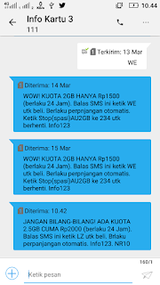 Cara Mendapatkan Promo Paket Tri 2 5 Gb Harga 2000 Kumpulan Remaja