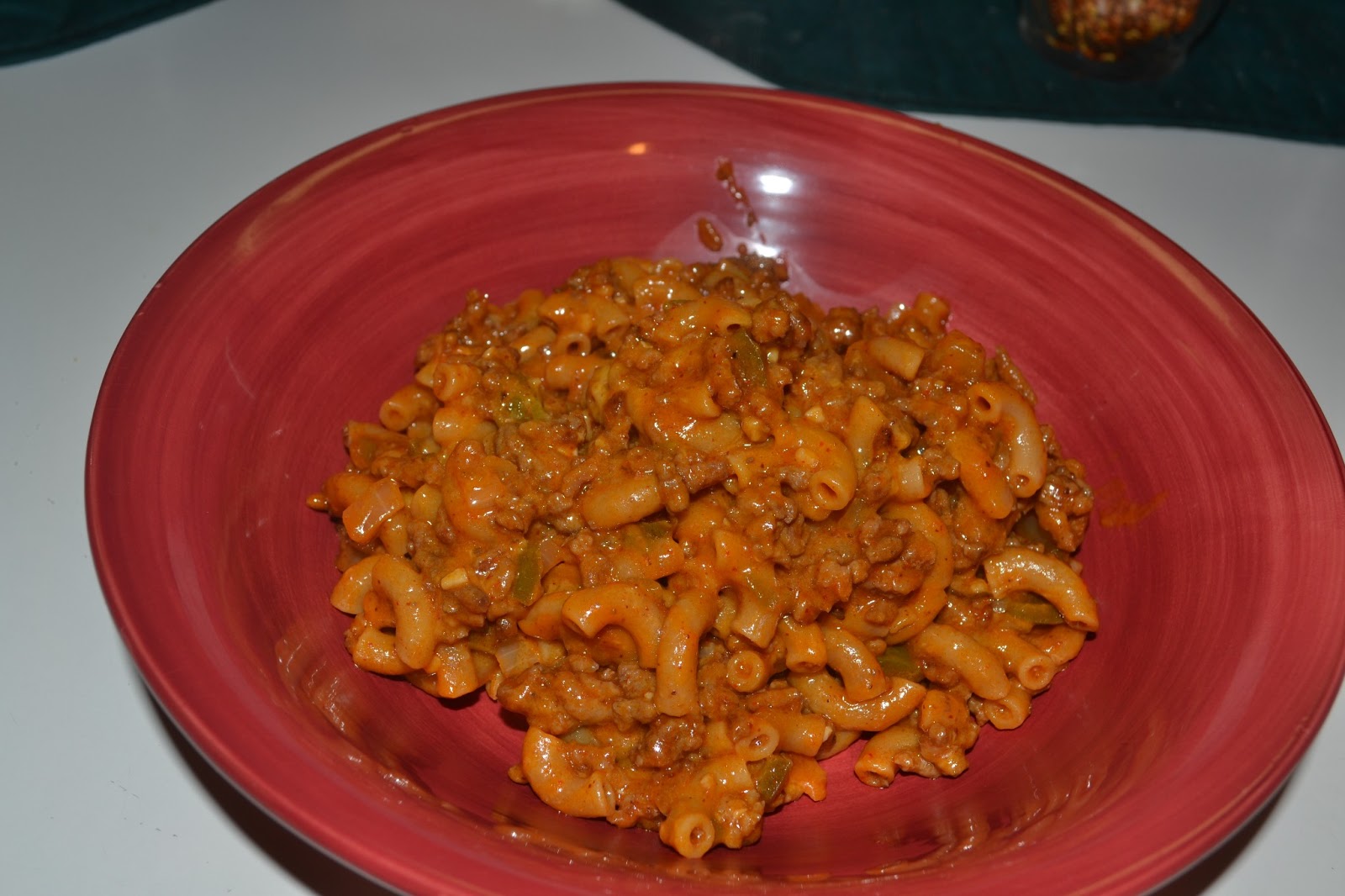 Squirreling Around the Kitchen Chili Cheese Beef n Mac thanks to