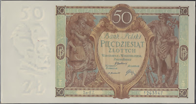 Polonia 50 Zlotych 1929 P# 71