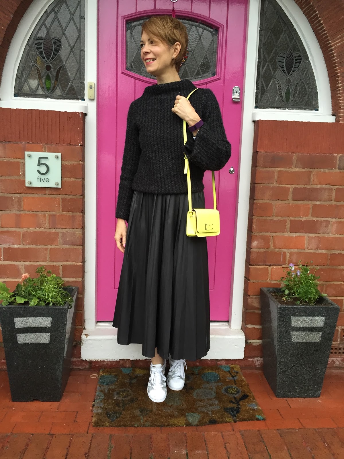 Pleated skirts – another one to ponder and how to style them….