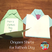  Father's Day Origami Shirt Craft