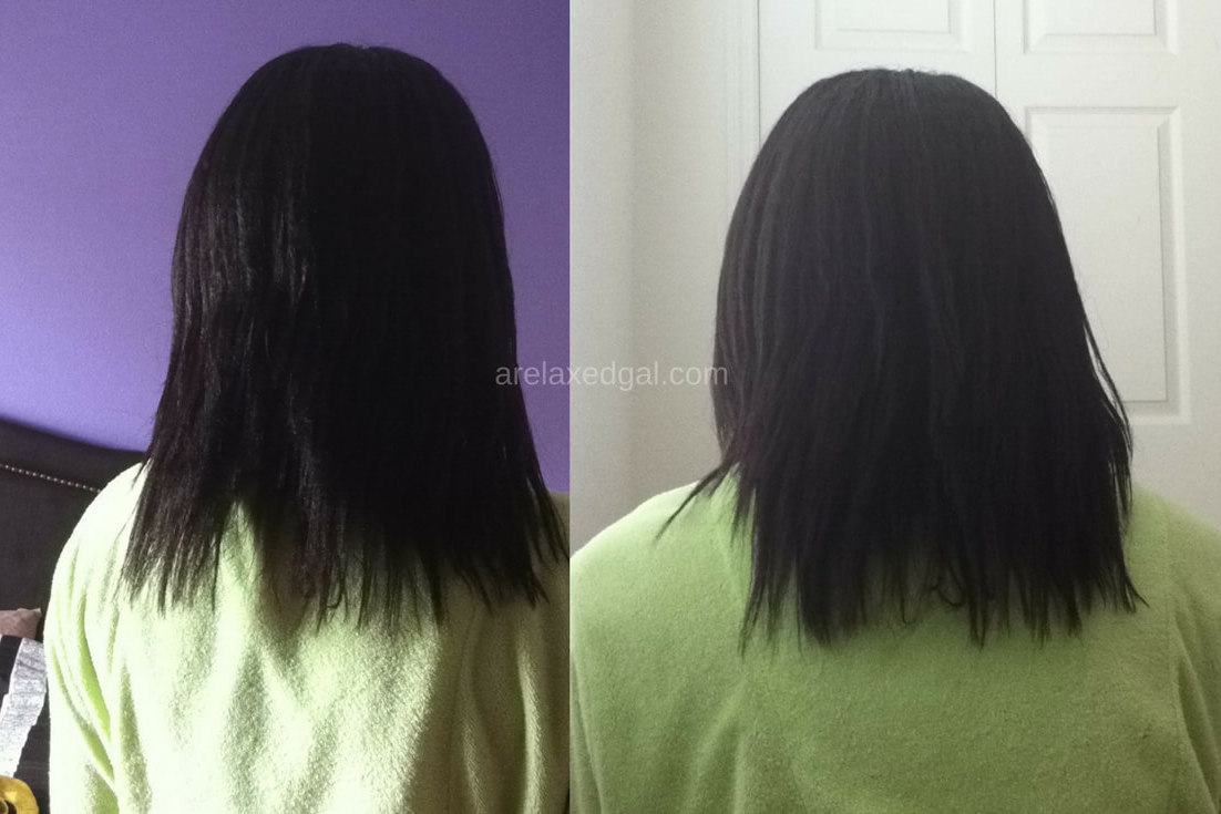 Air Drying My Relaxed Hair At 2 Weeks Post Relaxer A Relaxed Gal