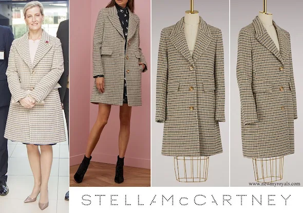 Countess Sophie wore Stella McCartney Marcelline wool coat