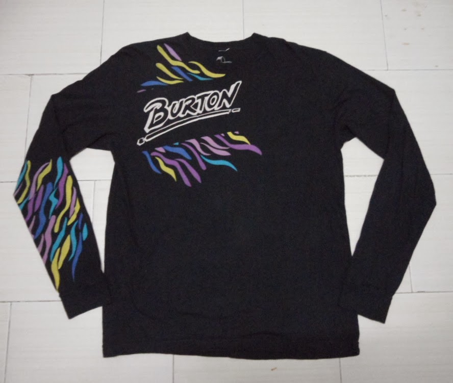 Clayback Bush Thrift Store [T Shirt] Burton Snowboards Long Sleeve