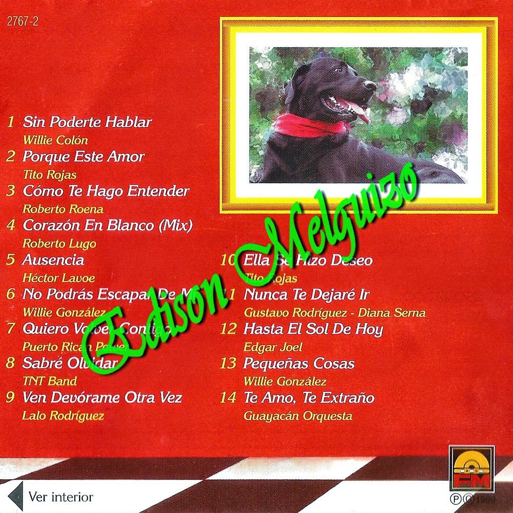 Melodias De Colombia Musica Para Perros Bien Perros 1999