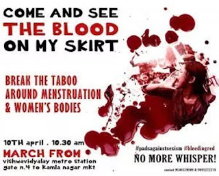 Come and see the blood on my skirt
