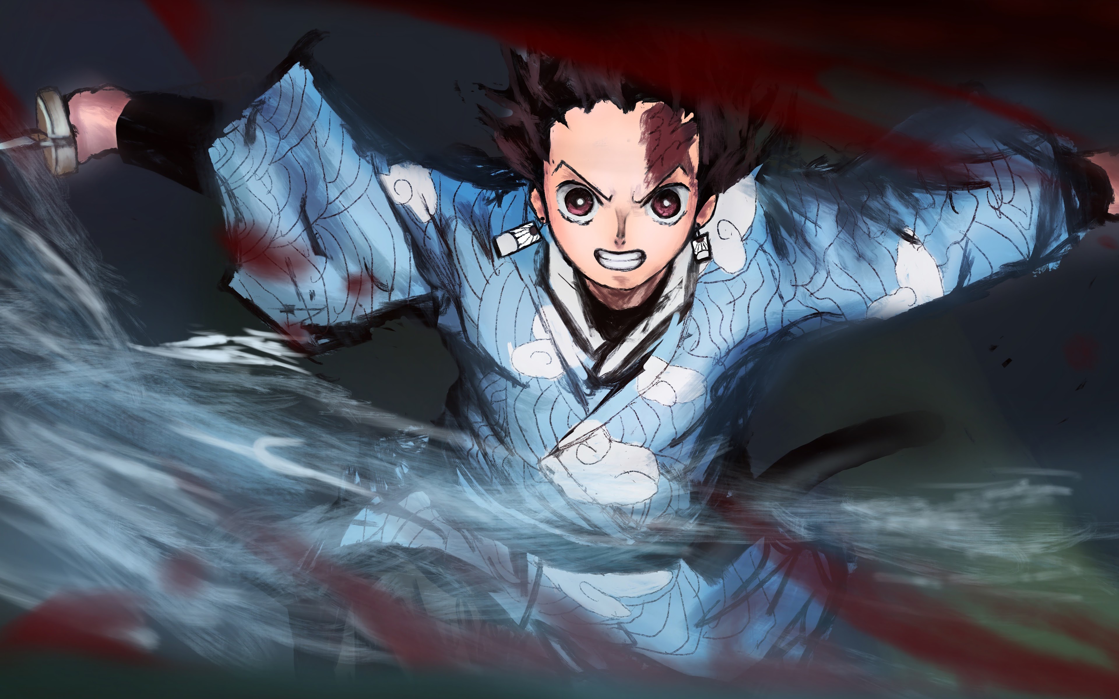 Tanjirou Kamado Kimetsu No Yaiba 8k 97 Wallpaper