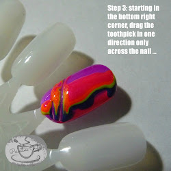 toothpick marble nail tutorial poptastic