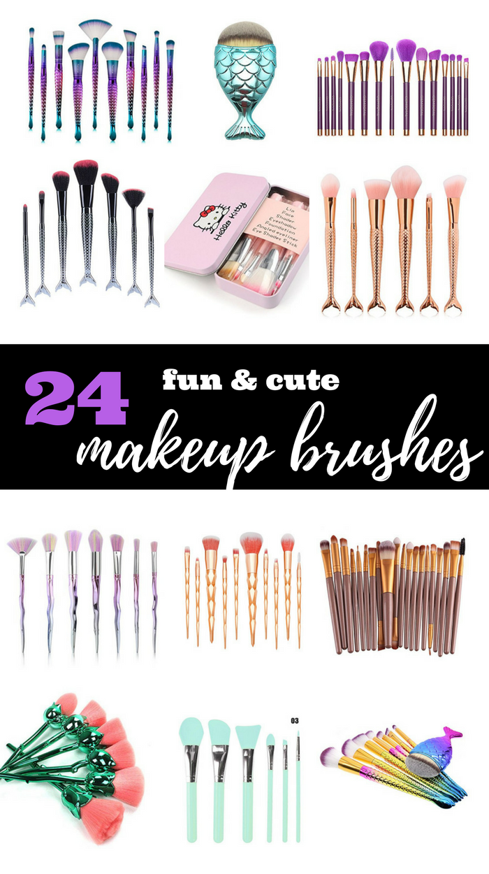 24 Cute & Fun Makeup Brush Sets from Amazon Everything Pretty