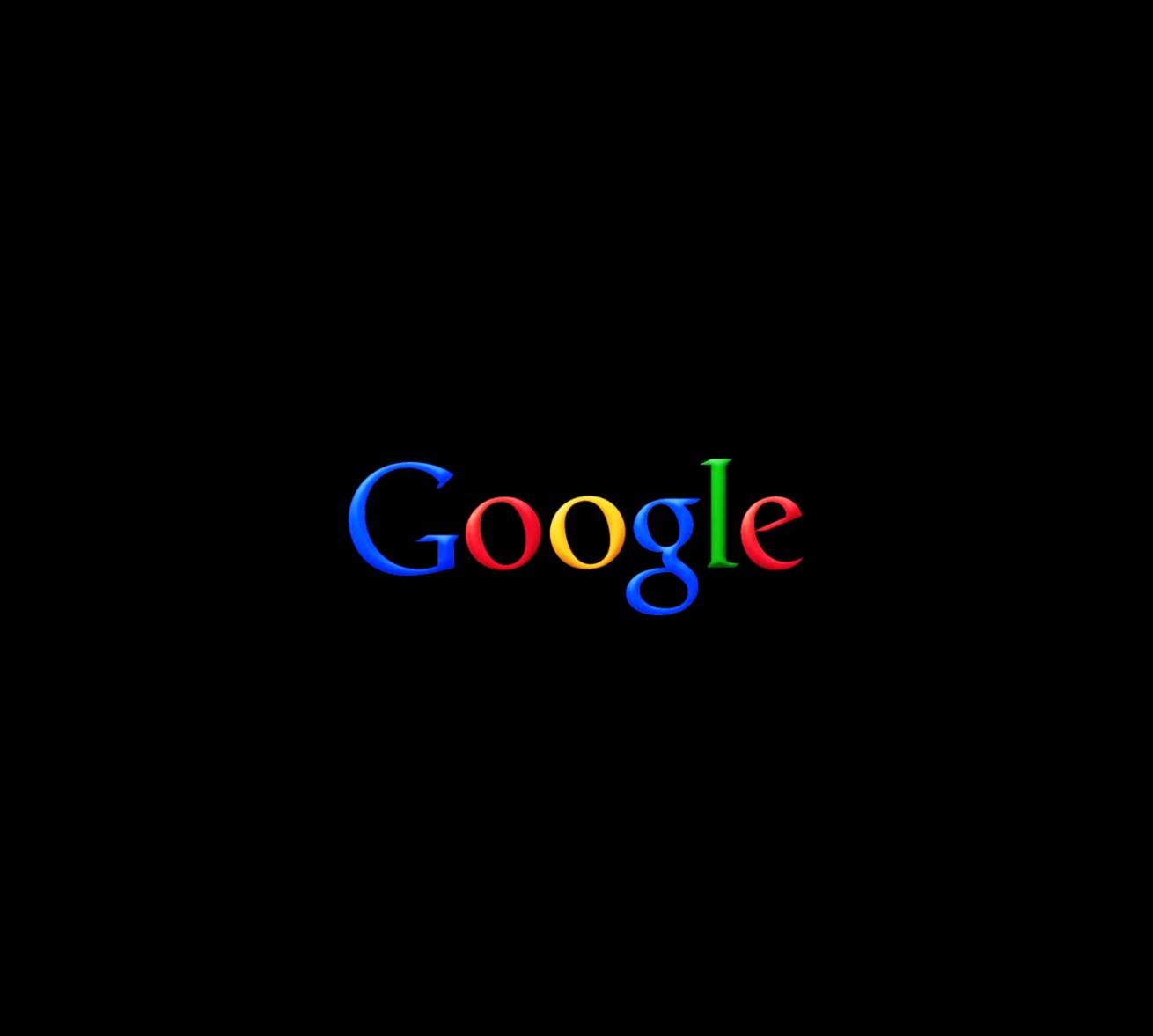 Black Google Wallpaper