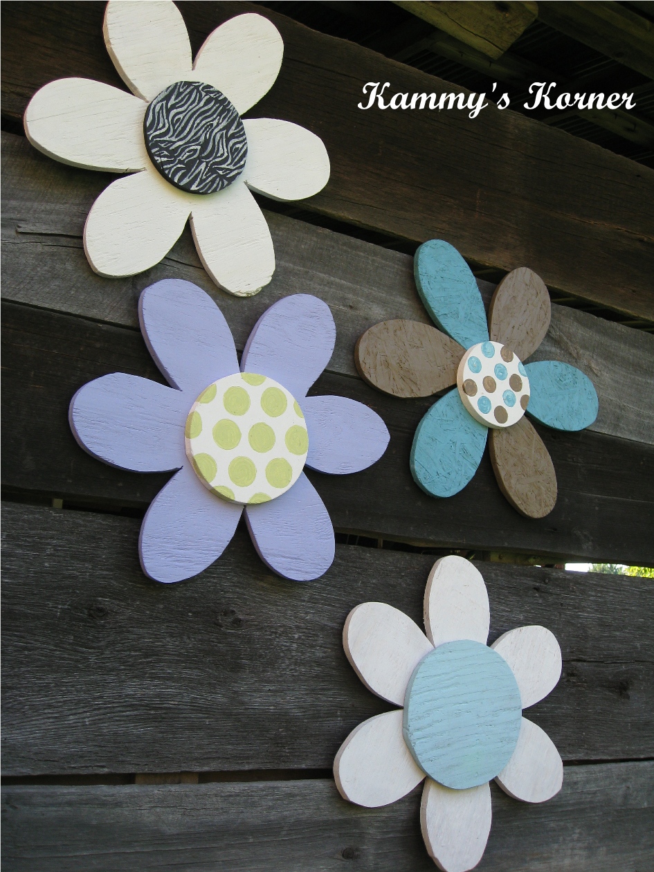 Kammy's Korner Plywood Wall Flowers
