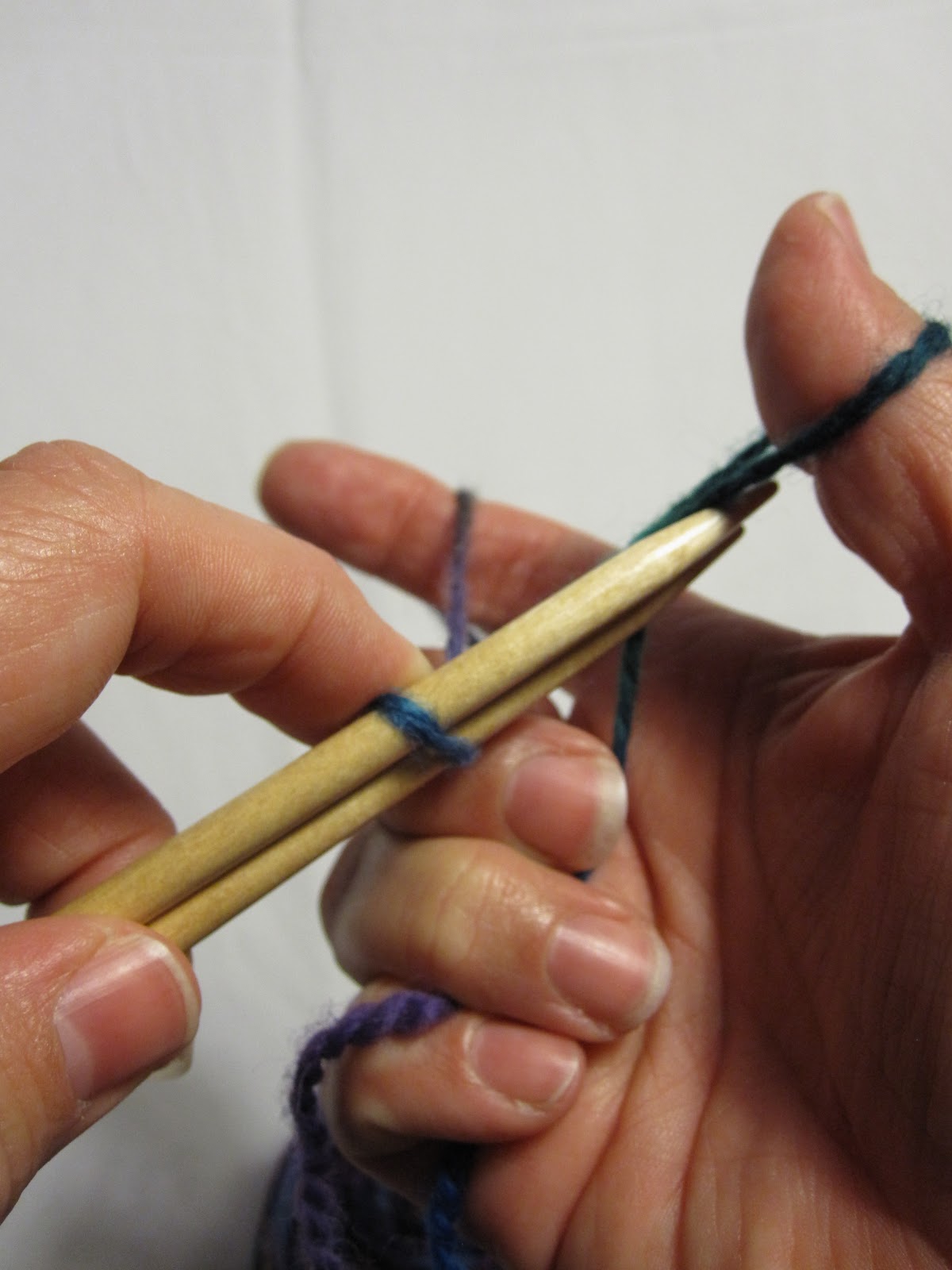 Fabric, Fiber, Beads and More... Left Handed Knitting for the Beginner