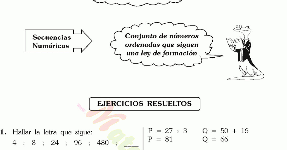 Secuencias Numericas Literales Graficas Y Alfanumericas De Primaria Y Secundaria Pdf