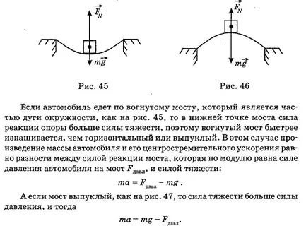 Автомобиль въезжает на арочный мост с постоянной скоростью v. Радиус кривизны выпуклого моста. Определите радиус выпуклого моста. Внутренний радиус крививизны отвода. Вес в верхней точке мертвой петли.