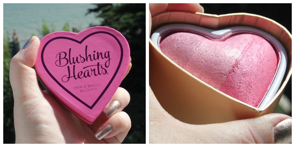 Heart Makeup Triple Baked in Blushing Hearts - Love Leah
