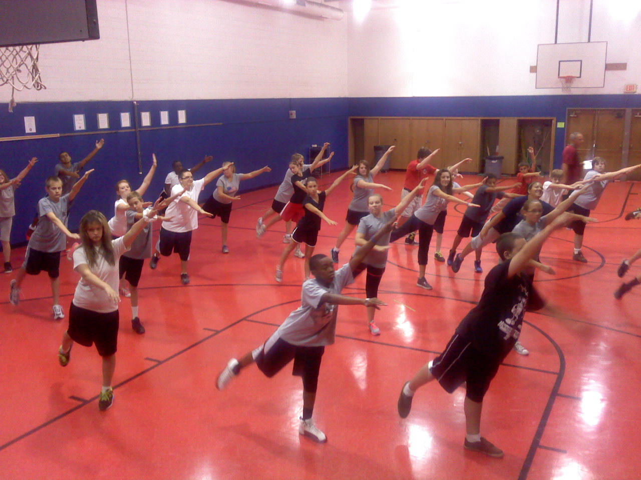 ICMS Music Department: 7th Grade General Music Students Learn Ballet