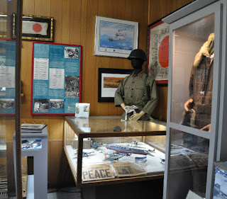 CAF Museum-Japan Museum display of captured Japanese WWII memorabilia