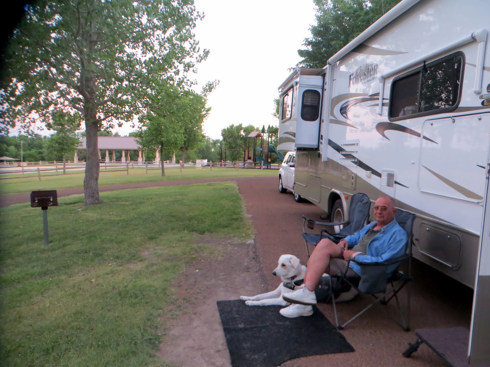 Bob and Linda's RV Travels Prairie Dog State Park, Norton Kansas, June