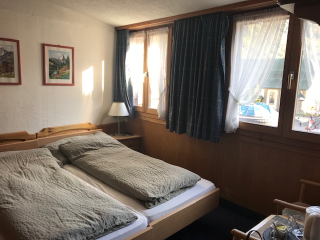 スイスのツェルマットで泊まったホテルは快適だった