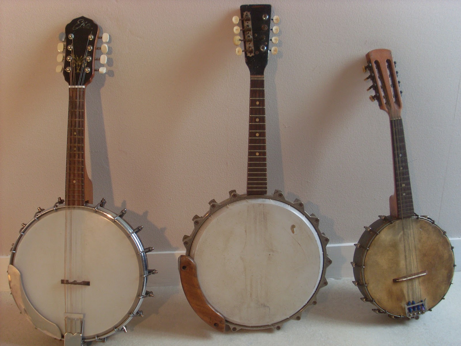 Banjo 5 Cordes Golden Gate GB-3 Chevalet De Instruments à Cordes