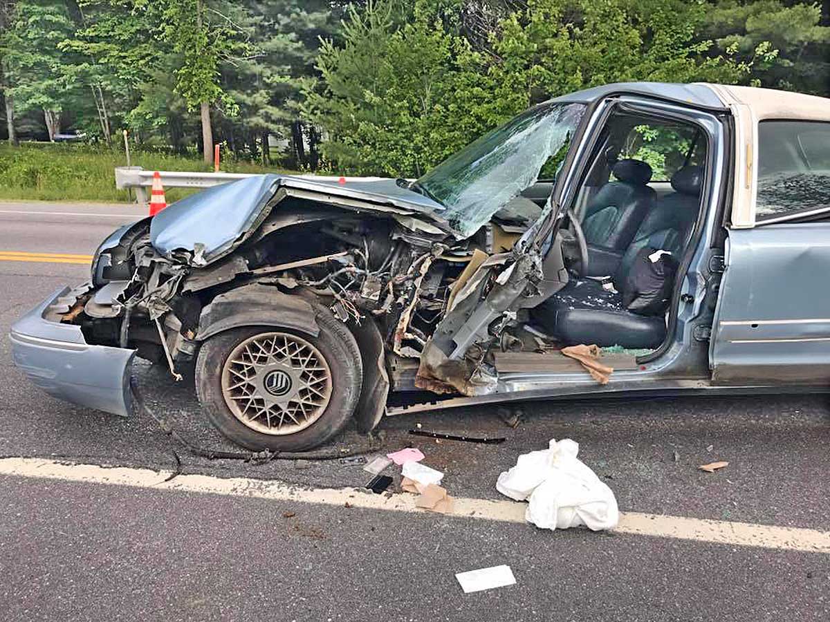 Springfield Vermont News Emergency units respond to collision between