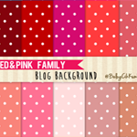 Free Red and Pink Blog Background