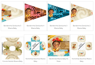tudo para festa moana baby - moldes para imprimir tudo para festa moana baby - moldes para imprimir