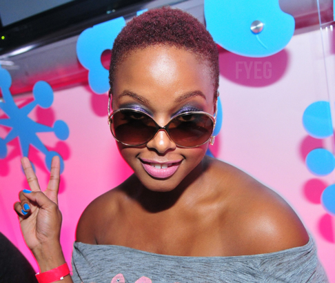 Chrisette Michele Short Hairstyles