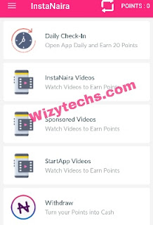 How to earn points on InstaNaira