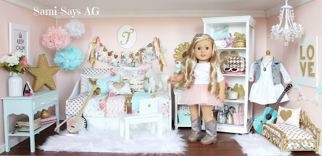 sami says ag: american girl tenney grant's doll house room