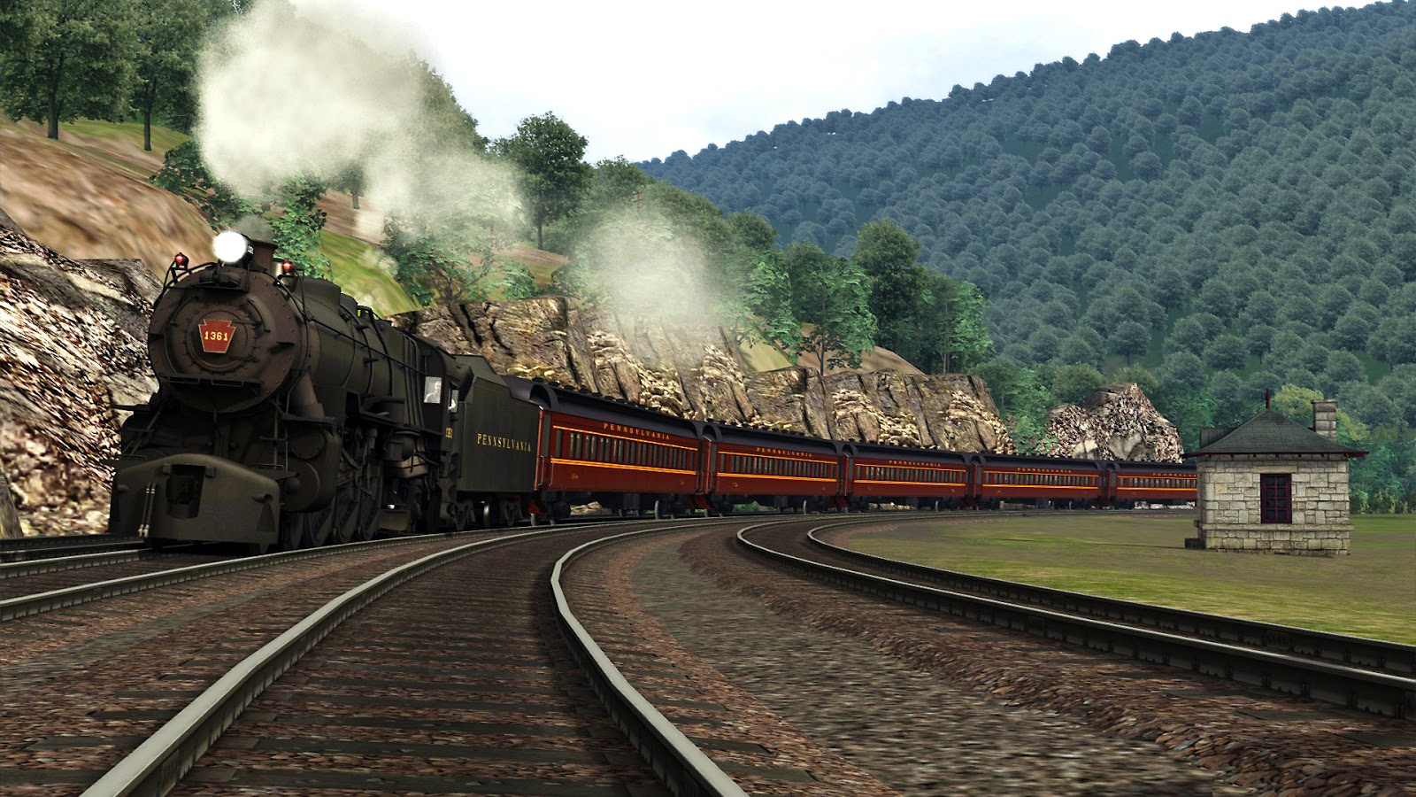 DPSimulation High Iron Simulations Horseshoe Curve Scenario Pack 01