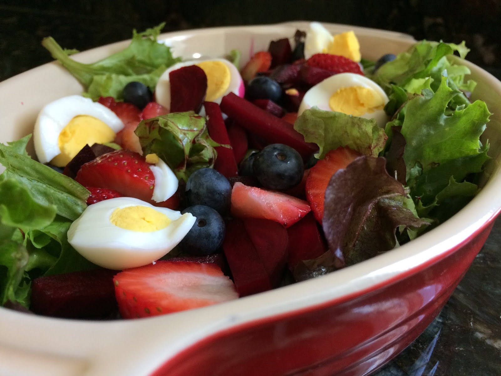 Summer Beet and Berry Salad Recipe