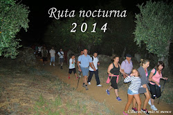 RUTA NOCTURNA 2014