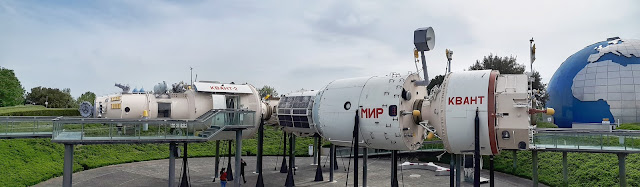 MIR space station at cite de l'espace in Toulouse