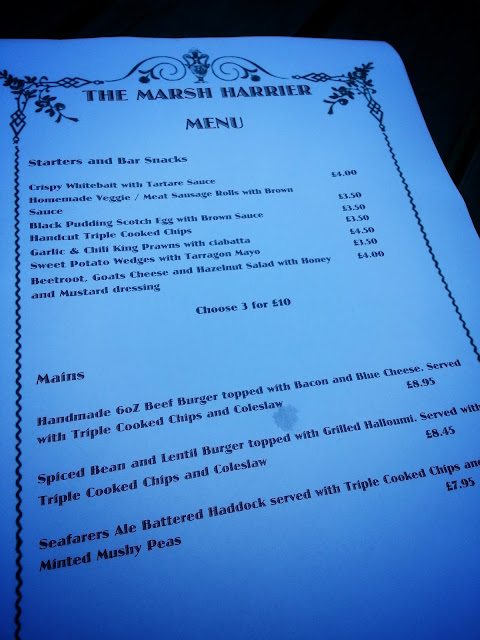 The Marsh Harrier Oxford, Menu Oxford Restaurant Reviews FoodieOnTour