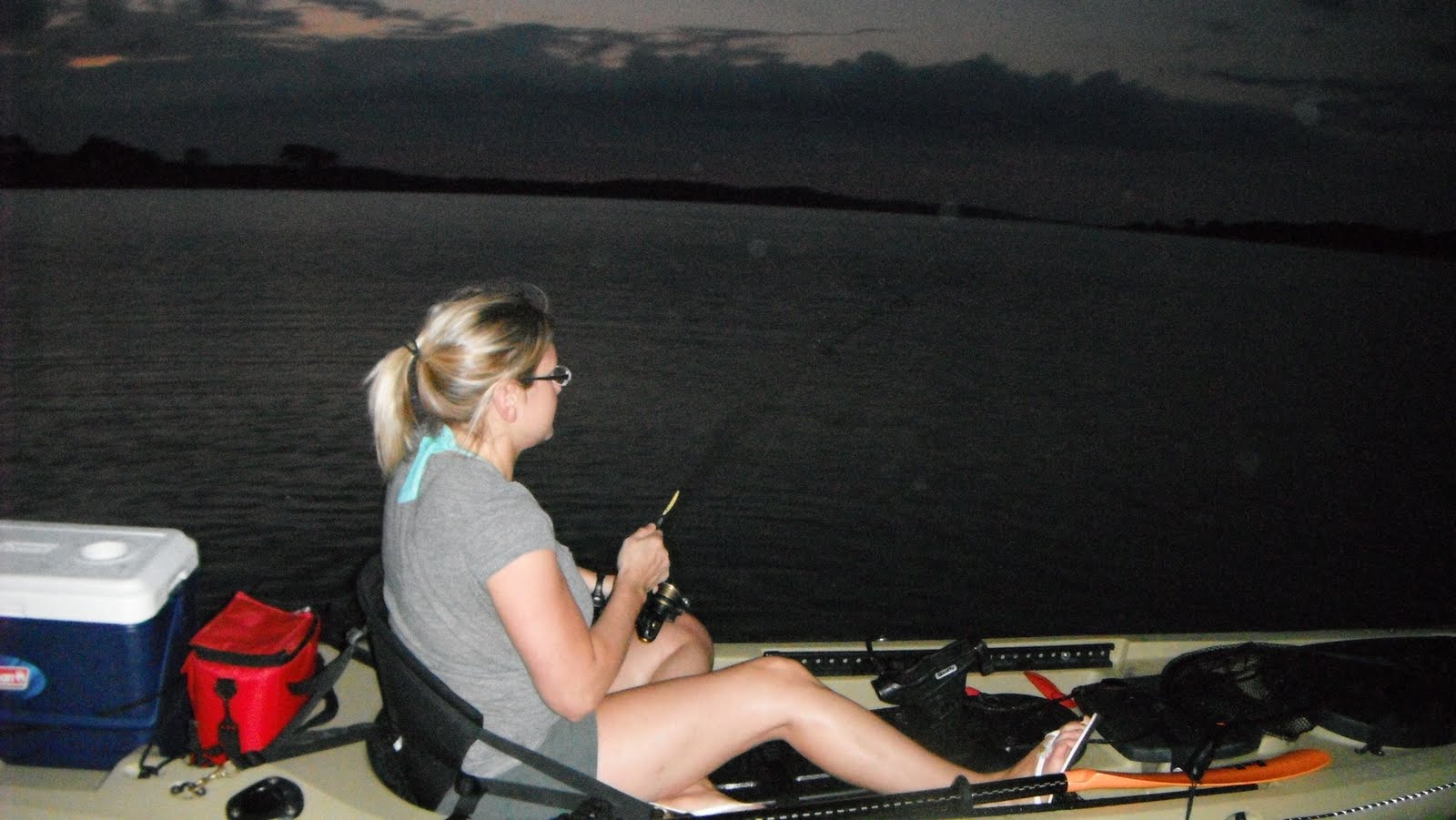 Action Kayak Adventures Saint Augustine Guana Lake kayak fishing 08/19