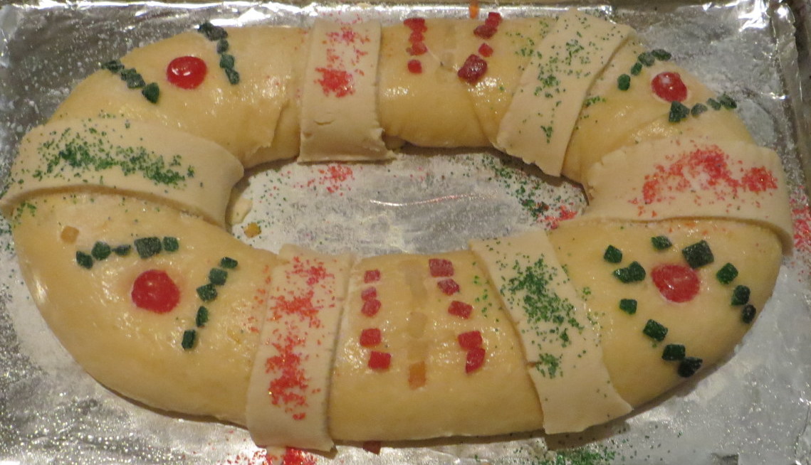 The Coffee Shop Rosca de Reyes Mexican Kings Cake