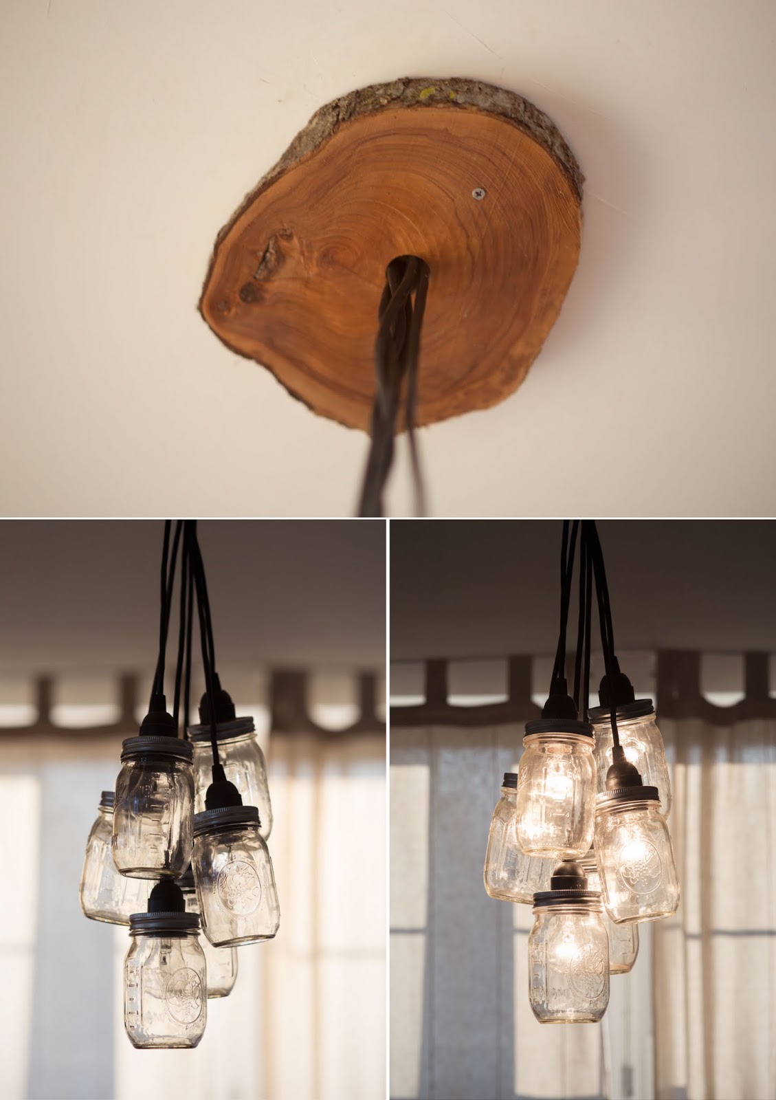 Mason Jar Chandelier DIY - Little Lady Little City Mason Jar Chandelier DIY - Little Lady Little City