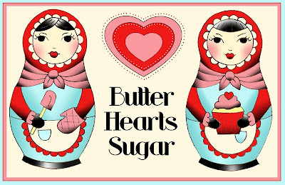 butter hearts sugar