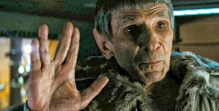Leonard Nimoy as Old Spock in Star Trek Into Darkness, Directed by J. J. Abrams