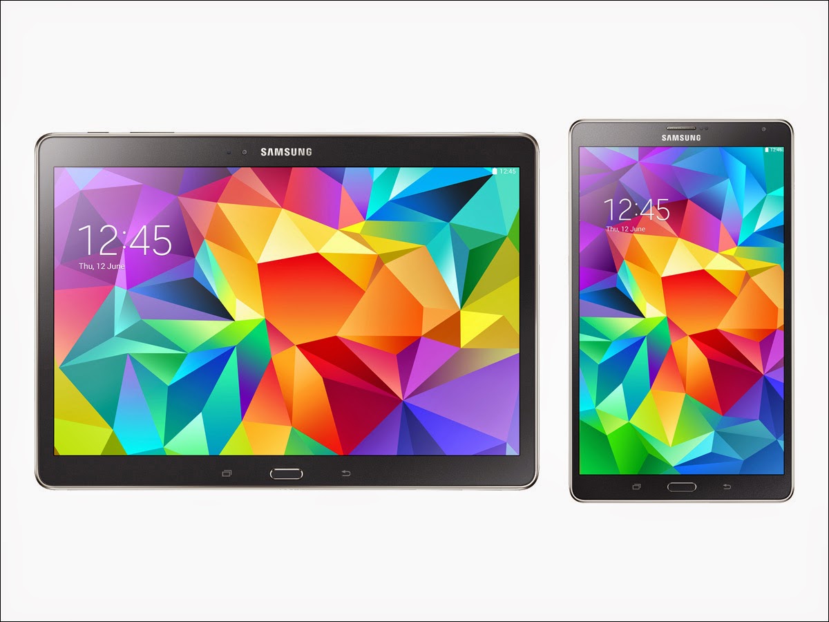 Samsung / GALAXY Tab S 10.5の新色Black / Tab S 8.4の新色Charcoal Grayを発表