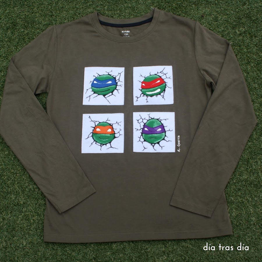 tortugas ninja día tras día