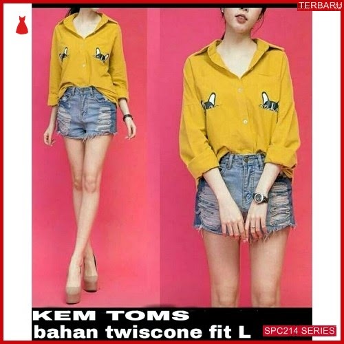 SPC214K42 Kemeja Toms Wanita Kemeja Atasan Wanita | BMGShop