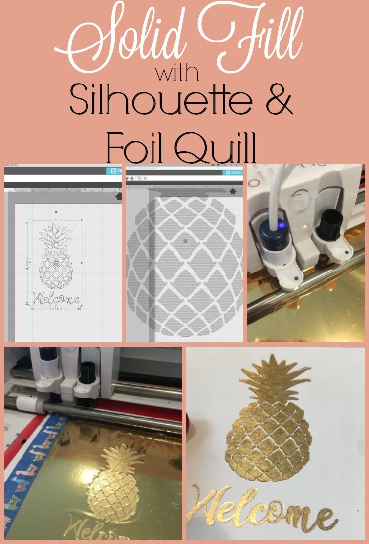 How to Get a Solid Foil Fill with Foil Quill and Silhouette Silhouette School