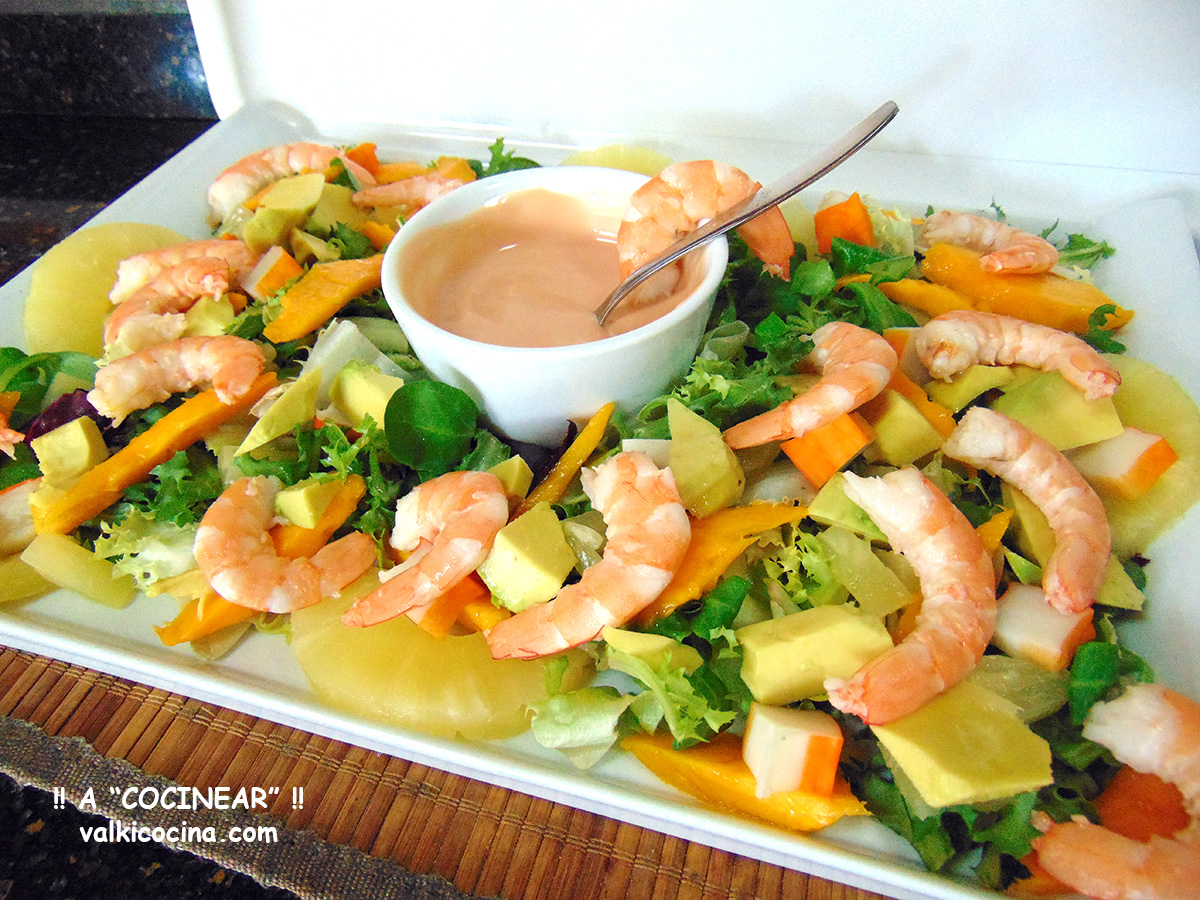 Ensalada de frutas con pocas calorias